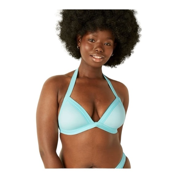 Victoria Secret Push-Up Triangle Bikini Top V-Front Itsy Swimsuit Bottom 2PC - Picture 6 of 9